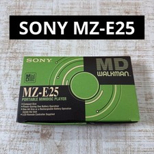 Sony MZ-E25 Mini Disc Player Mega Bass MD Walkman One screw is missing jp
