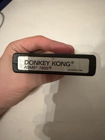 Atari Donkey Kong Video Game Cartridge for Atari 7800 Console, 1988 Release