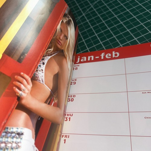 2008 Sports Illustrated Swimsuit Schreibtisch Kalender Ana Beatriz Barros auf dem Cover - Bild 9 von 12