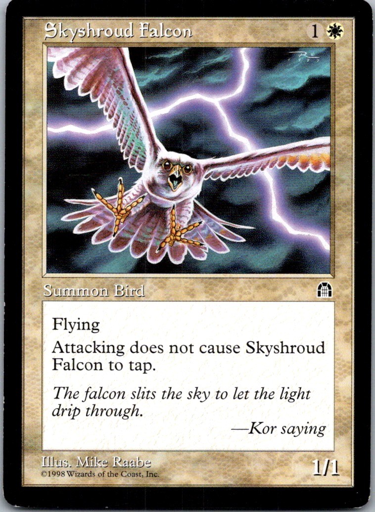 Skyshroud Falcon C STH # NM MTG Magic