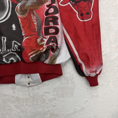 Vintage Chalk Line Chicago Bulls Michael Jordan Jacket Mens Large