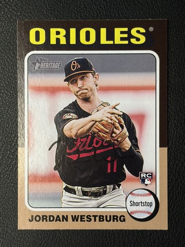 2024 Topps Heritage #229 Jordan Westburg | Baseball Card