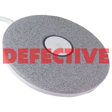 DEFECTIVE Logitech Rally Mic Pod Conference Speaker - White V-U0049 