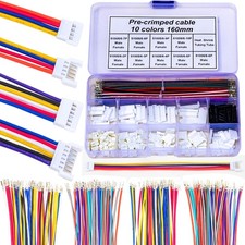 2.00mm Pitch Male Female Connector 22AWG PreCrimped For Molex 51005 Bin