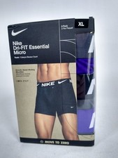 Nike Dri Fit Essential Micro Trunks, 3 pack, XL, multicolor, NEW