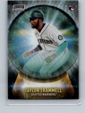 2021 Stadium Club Chrome #CB-22 Taylor Trammell Crystal Ball