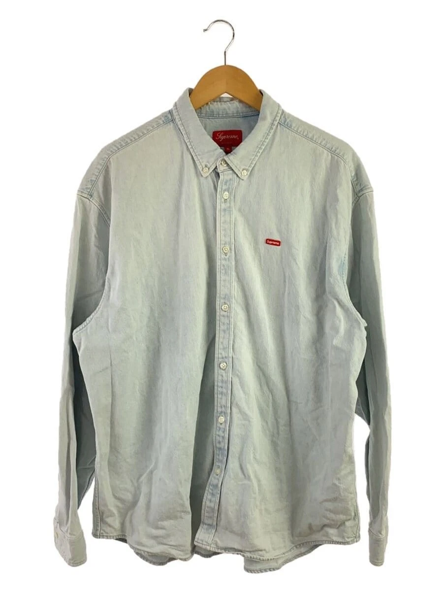 Supreme petite boîte chemise denim veste indigo XL occasion