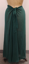 Women's Beach Sarong Swimsuit Cover Up Summer Beach Wrap Skirt Swimwear Green