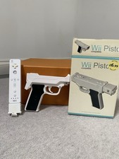 Nintendo Wii Controller with Motion Plus & Pistol Remote Very Good Condition