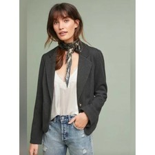 Anthropologie Cartonnier Studio Blazer Academia Literary Poetcore Size 10