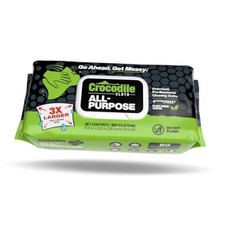 All-Purpose Cleaning Wipes   80 Count, 15"x10" Extra 80 Count Pack of 1 