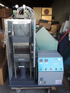 Carver 25 ton Laboratory Hydraulic Press, 1400 Watt Heated Plattens 3891.48R1A00