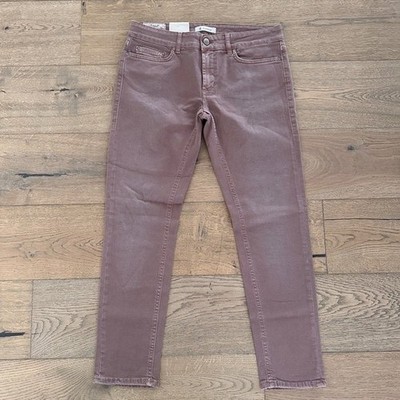 DONDUP Women's Colored Denim Jeans Low Rise Skinny Size 32