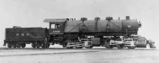 Baltimore and Ohio Railroad B&O 2400 "Old Maude" 0-6-6-0 1904 8.5 x 11 Photo