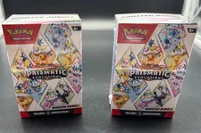 Pokemon TCG Prismatic Evolutions Booster Bundle. Factory Sealed Set of 2