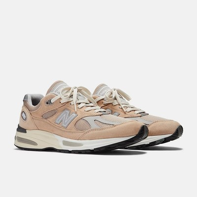 New Balance Made in UK U991V2 U991BE2 Cuban Sand Width D Lifestyle Shoes