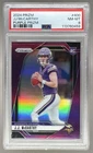 PSA 8 J.J. MCCARTHY 2024 Panini Prizm PURPLE #d /125 RC #400