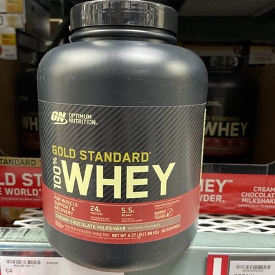 Optimum Gold Standard Whey Protein Powder ( Creamy Chocolate Milkshake) 4.37LB