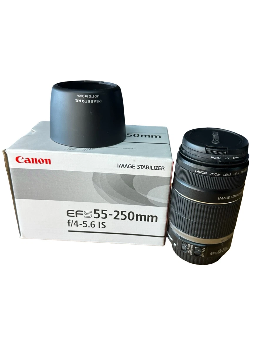 Canon EF-S Zoom Camera Lenses 55-250mm Focal for sale | eBay