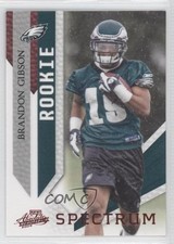 2009 Playoff Absolute Memorabilia Rookie Spectrum Red Brandon Gibson #114 1f0