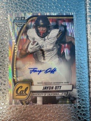2024 Bowman U Chrome Prospect Stealth Refractor Jaydn Ott #PA-JOT Auto 