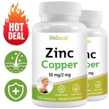 Zinc and Copper: Antioxidants, support skin elasticity and immune defense