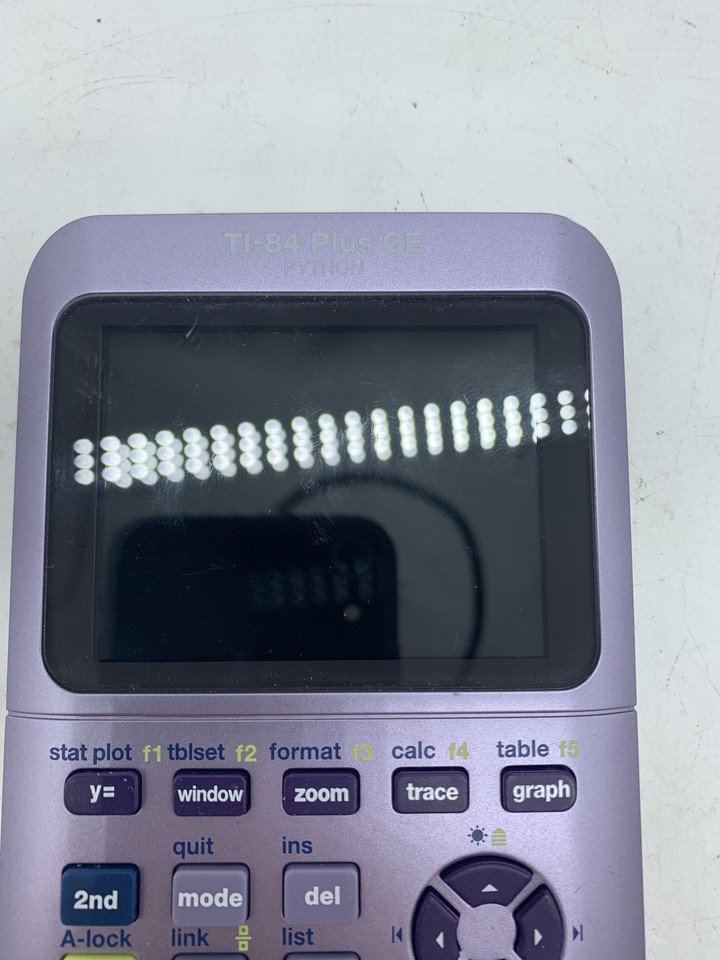 Texas instruments TI-84 Plus CE Python Grpahing Calculator Purple ...
