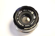 Nikon EL Nikkor 80mm f5.6 enlarging lens with 39mm thread. READ.