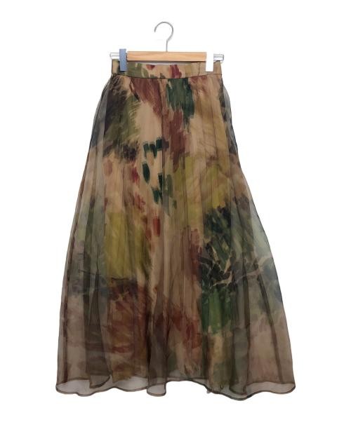 Ameri                    long skirt brown 0212094… - image 1
