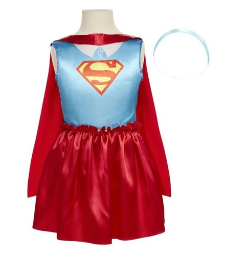 DC Super Hero Girls Dress Up Trunk Fits 4-6X 21pcs-NEW - Picture 7 of 13