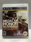 Medal of Honor Warfighter Limited Edition (PlayStation 3 PS3) Complete w/ Manual