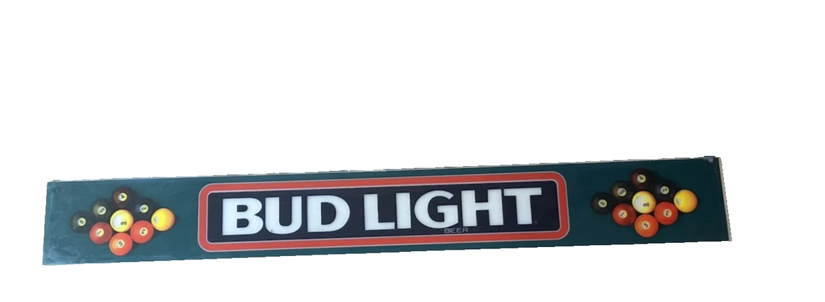 Budweiser Billiard Light In Collectible Budweiser Signs & Tins for