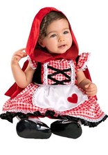 Spirit Halloween Infant 0-6 months Little Red Riding Hood Costume Brand New Baby