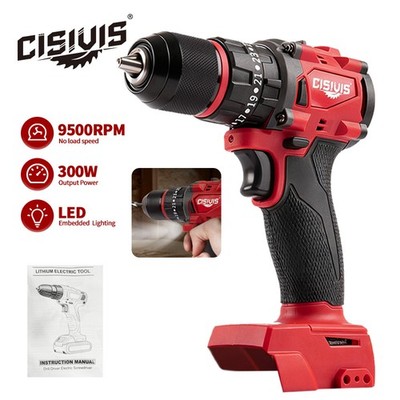 Cordless Brushless Drill Driver for Milwaukee M18 Battery-45N.m Torque Only Tool