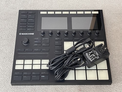Native Instruments Maschine MK3 Groove Production Controller w/ Adapter Tested