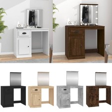 Schminktisch Kosmetiktisch Frisiertisch Schminkkommode Holzwerkstoff vidaXL
