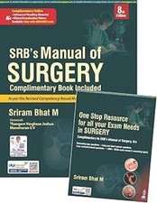 SRB’s Manual of Surgery with One Stop Resource for All Your Exam Needs 8/e Srir