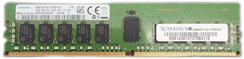 Samsung 160GB PC4-2400T (10x16GB) DDR4 Server RAM - Image 4 of 4