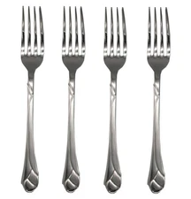 Mikasa Sweet Pea 18/8 Stainless Steel Salad Fork (Set of Four)