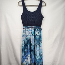Charlotte Russe Maxi Dress Blue  Size Small W...