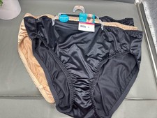 Vanity Fair Light Control Undershapers 3 PK Hi-Cut Briefs 4XL/11 READ