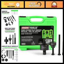 Power Steering Pulley Puller Installer Kit - Fits Most Domestic Vehicles Easy U Power Steering Pulley Puller Installer Kit - Fits Most Domestic Vehicles Easy U