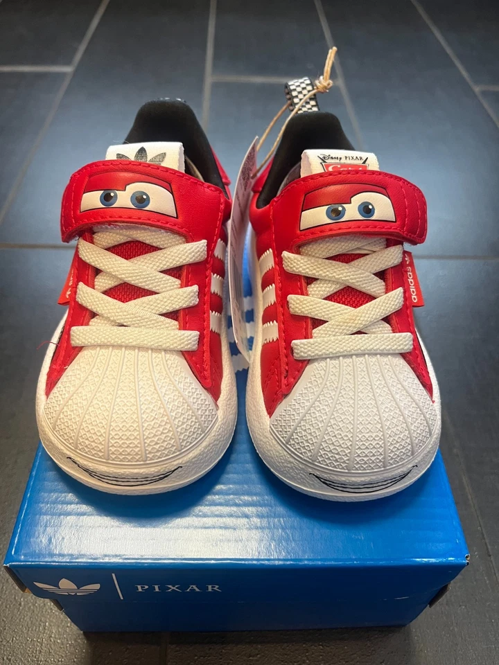 JR3754 Adidas Pixar Cars Adifom Superstar 360 TD-PS Foto 2 de 4