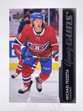 2021-22 Upper Deck Extended Michael Pezzetta Young Guns RC #705 Canadiens
