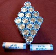 2026 -P Mint 1776-2026 Semi Q Nickels READABLE DATE END H/H & H/T (1 BU Roll)