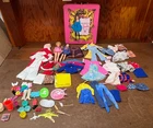 Vintage Francie Pretty Growin' Hair, Scooter, Case, Clothes, Accessories Lot