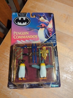 Batman Returns Penguin Commandos Figures 1991 Kenner Clamshell damage
