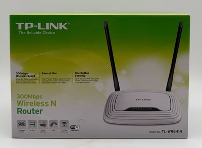 TP-Link TL-WR841N Wireless N Router 300 Mbps - Neuwertig Unbenutzt