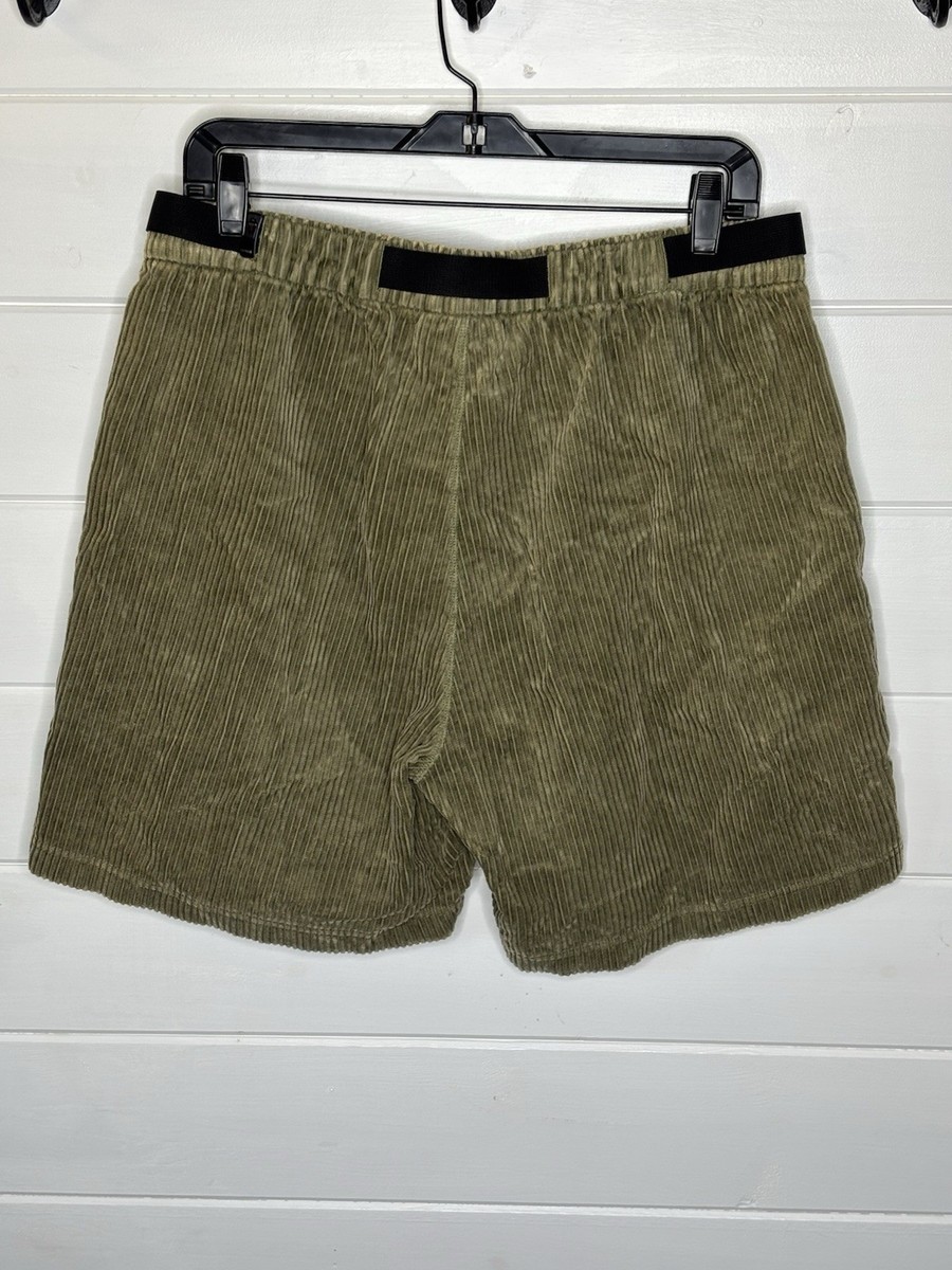 Adidas Equipment Corduroy Shorts Men's M Focus Olive 90s Vintage