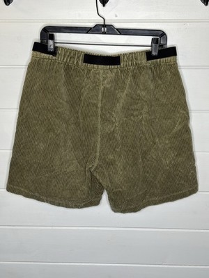 Adidas Equipment Corduroy Shorts Men's M Focus Olive 90s Vintage